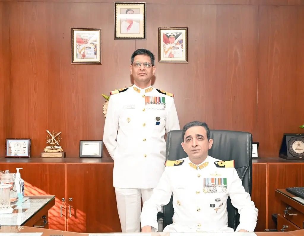 Surgeon Commodore B Vikas Takes Over as Commanding Officer of INHS Sanjivani
