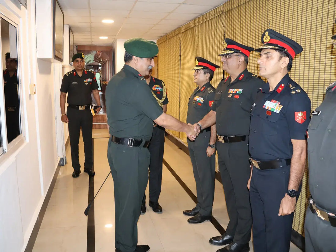 Lt Gen Rajesh Pushkar Assesses Operational Readiness at Maharashtra, Gujarat & Goa Area HQ