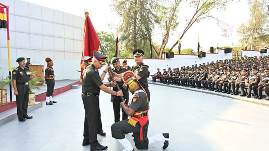 Lt Gen PS Shekhawat Reviews Training and Opens Atal Tinkering Lab at Mechanised Infantry Centre