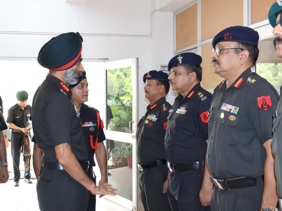 Lt Gen Harbinder Singh Vandra Evaluates Infrastructure and Welfare Projects at Bhubaneswar Military Station