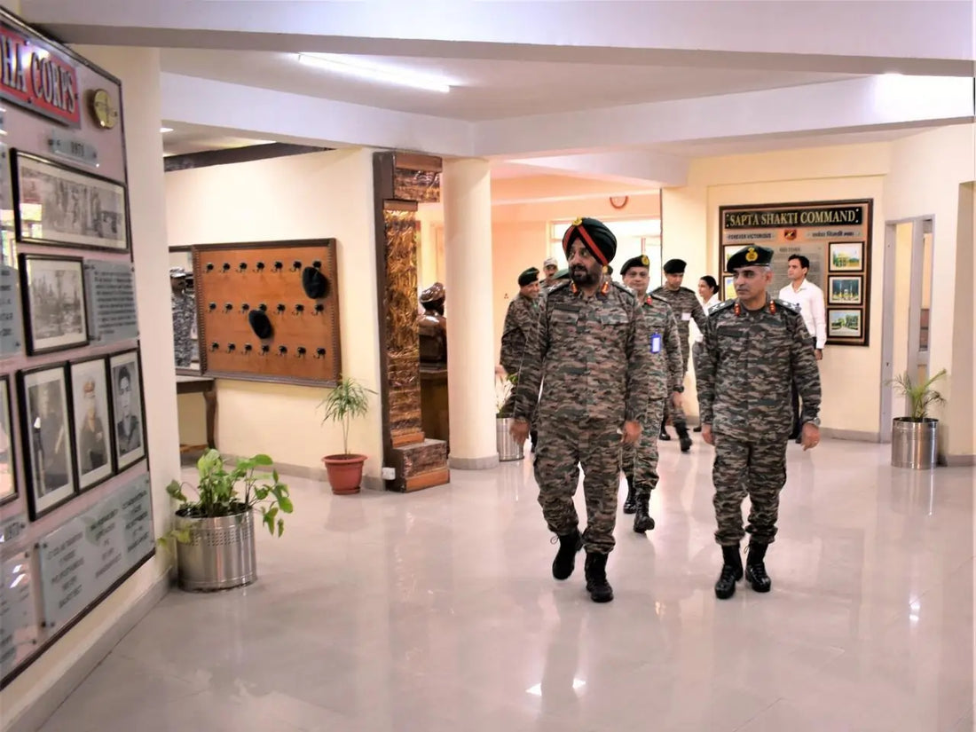 Lt Gen Manjinder Singh Evaluates DOT Division Exercise, Highlights Importance of Technology in Modern Warfare