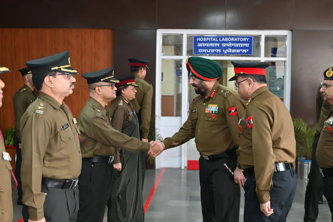 Lt Gen Manjinder Singh Evaluates Operational Readiness and Security at Bathinda Military Station