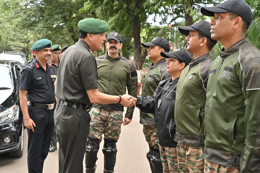 Lt General Dhiraj Seth Launches 'Wheels of Valour' Motorcycle Expedition from Pune
