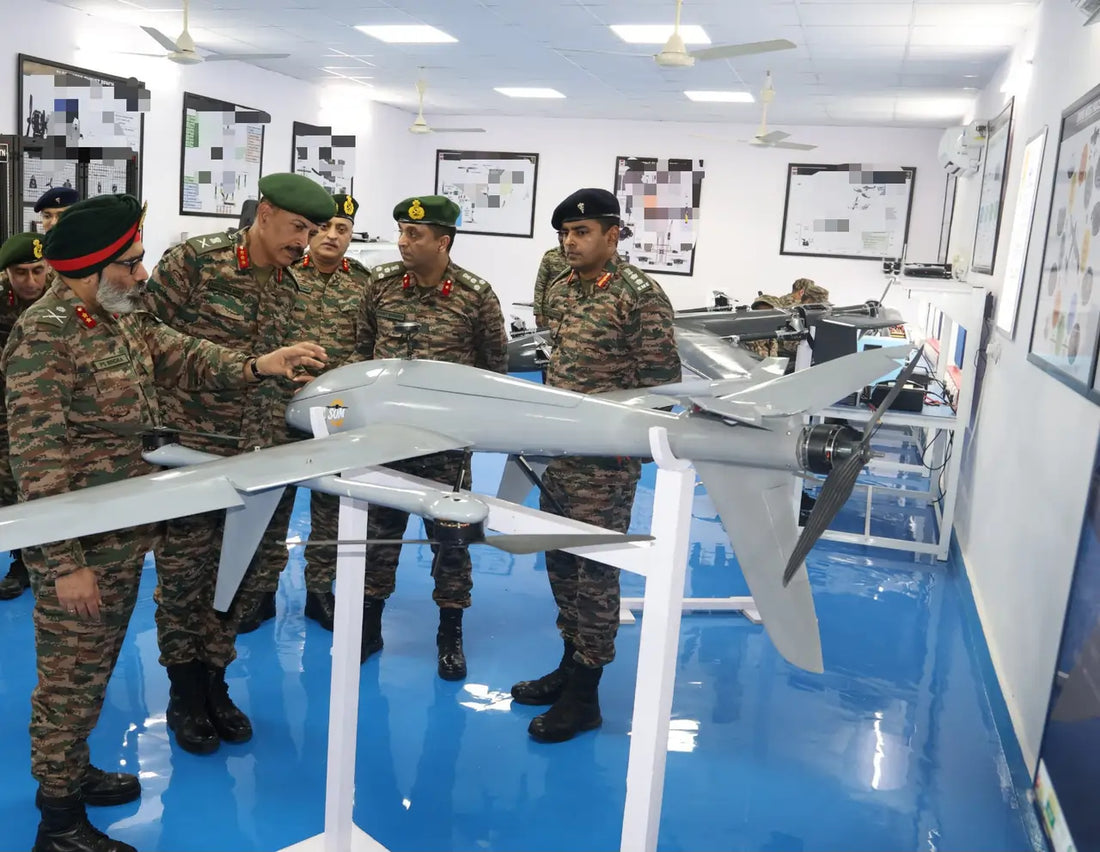 Lt Gen Rajiv K Sahni Reviews Technological Advancements at Konark Corps Technology Centre