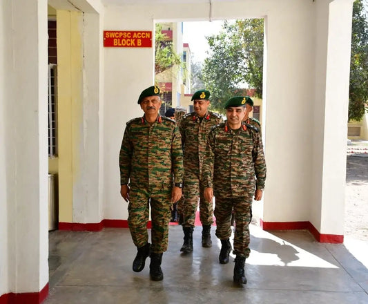 Lt Gen P S Shekhawat's Visit to Elevate Professional Military Education at Hisar Military Station