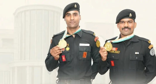 UP ATS Commandos Akash Yadav and Rakesh Kumar Secure Gold in National Sniper Competition
