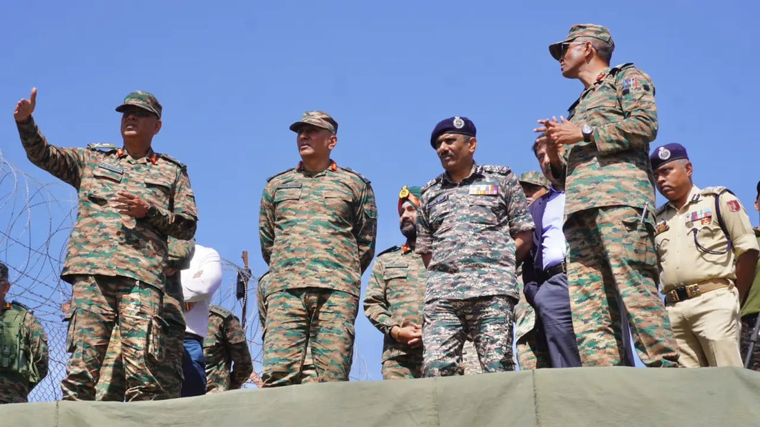 Lt Gen Pratik Sharma Conducts Operational Review of Operation Sheruwali in Gambhir Mughlan