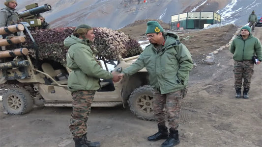Lt Gen Navin Sachdeva Evaluates Operational Readiness and Community Projects in Kumaon Sector