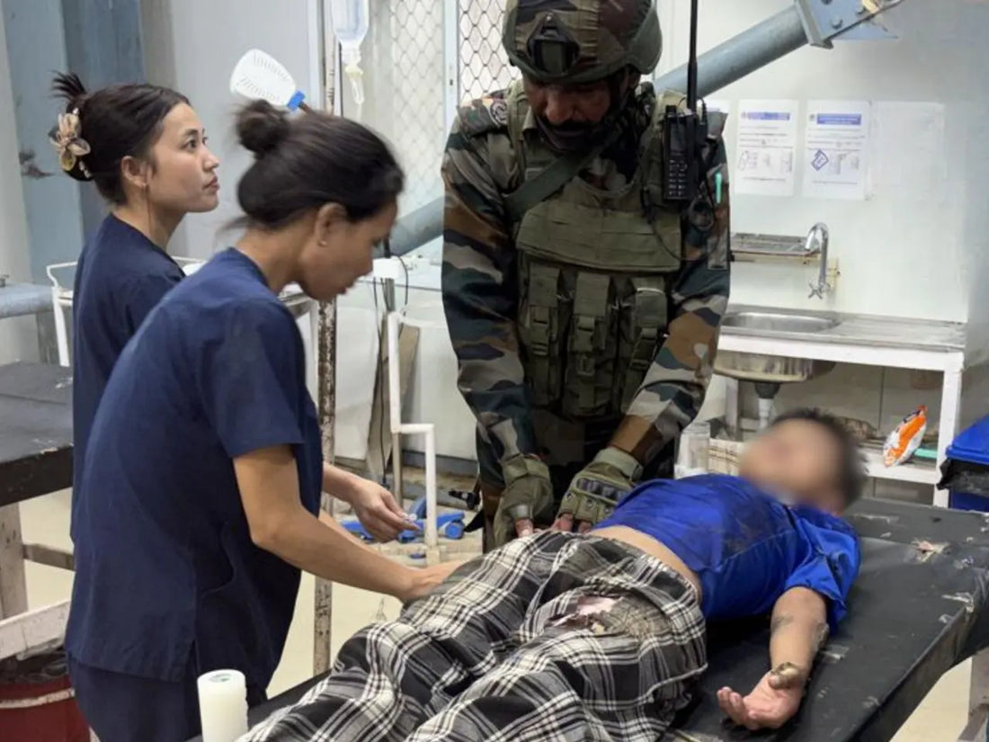 Assam Rifles Personnel Save Boy After Electrocution in Churachandpur, Manipur
