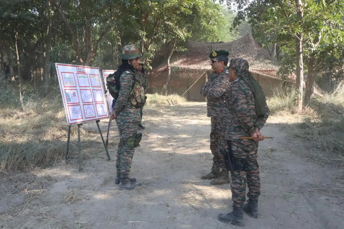 Lt Gen Rajesh Pushkar Assesses Operational Preparedness of Airawat Division