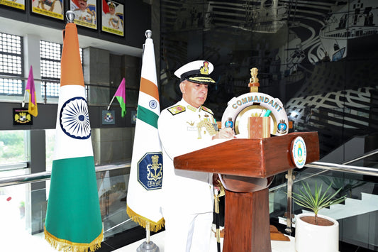 Vice Admiral Manish Chadha Appointed as Commandant of Indian Naval Academy, Ezhimala
