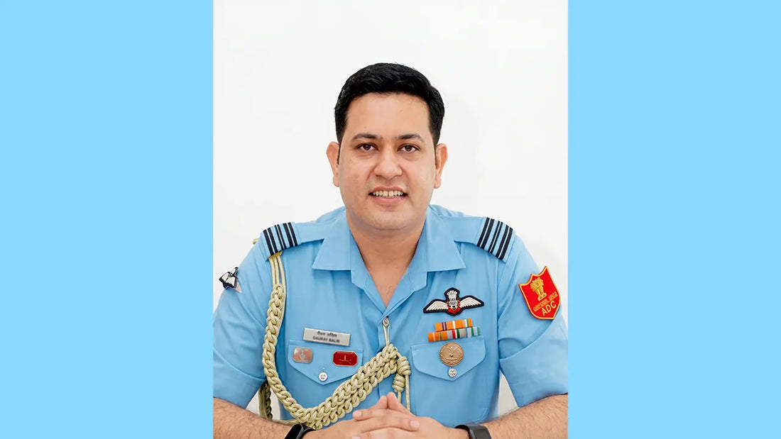 Squadron Leader Gaurav Malik Steps Down as Punjab Governor's ADC to Join Private Sector