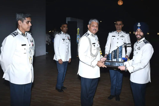 Eastern Air Command's Air Marshal Surat Singh Oversees No. 214 Pilot Course Graduation Ceremony