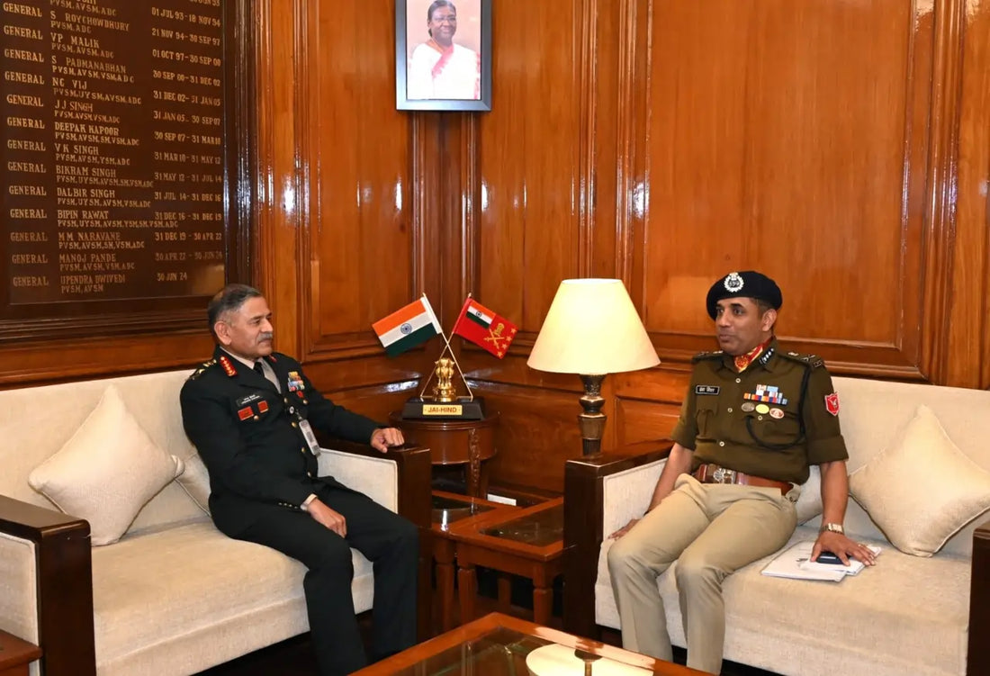 Strengthening Border Management: BSF and SSB Chiefs Convene with Army Chief