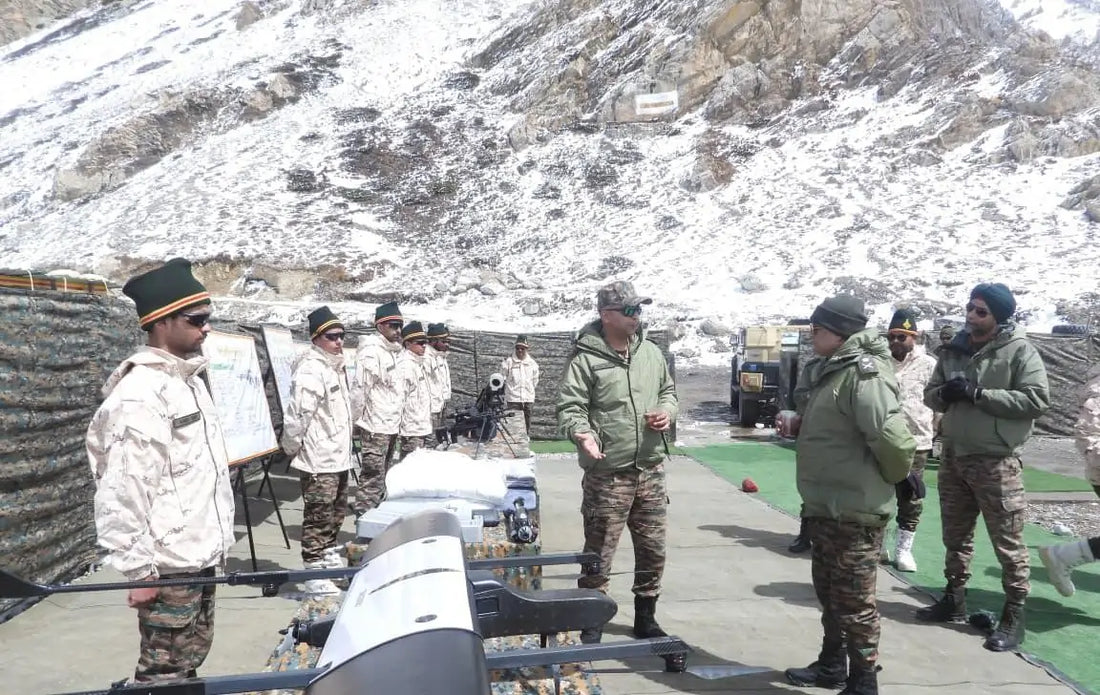 Maj Gen Amaresh Gunjan Evaluates Panchshul Brigade's Readiness in Himalayan Terrain