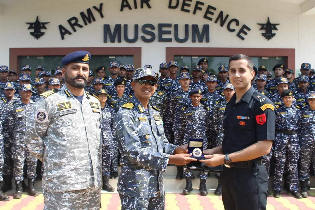 Indian Navy and Coast Guard Trainees Explore Army Air Defence Centre for Enhanced Tri-Service Collaboration