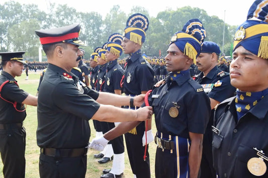 3,366 Agniveers Graduate from Intensive 24-Week Training at ASC Centre (North)