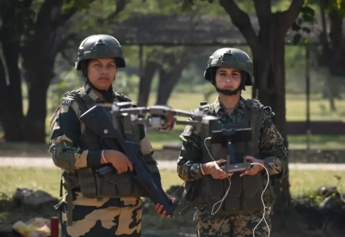 BSF Launches Inaugural All-Women 'Durga Drone Squadron' at Gwalior Academy