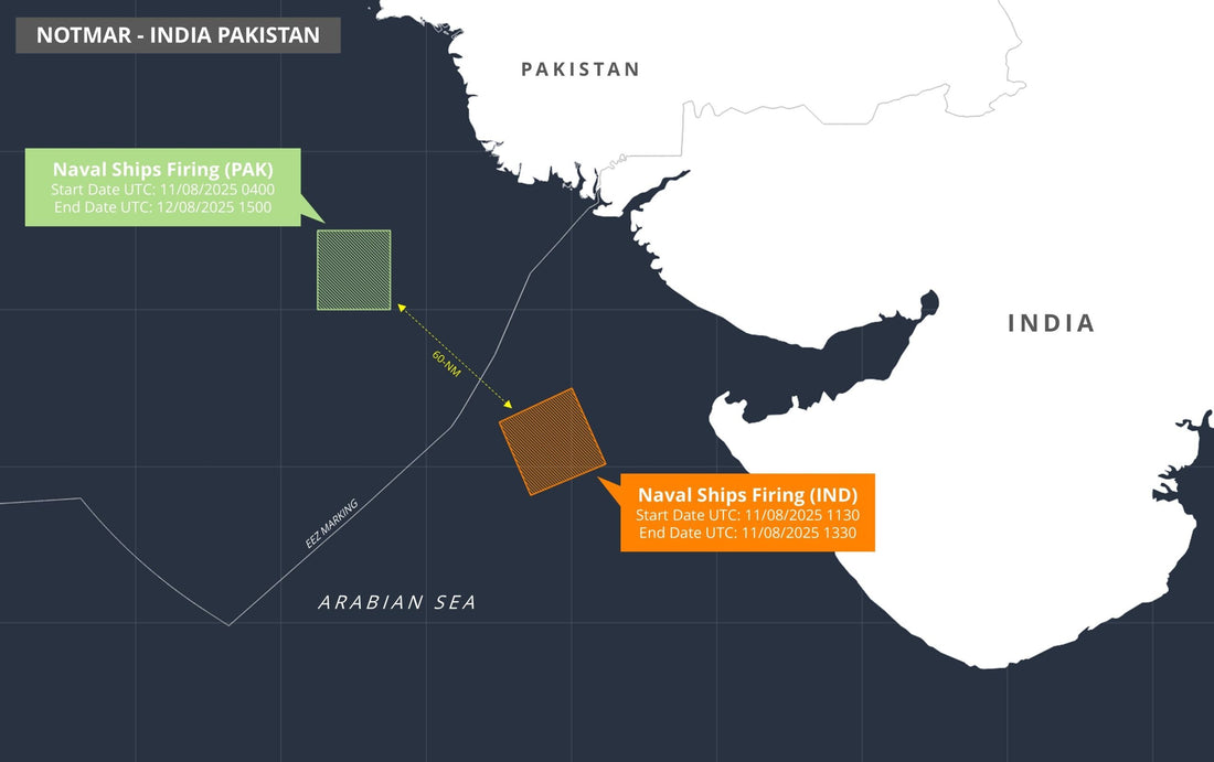 India and Pakistan Schedule Concurrent Naval Exercises in Arabian Sea Amid Tensions