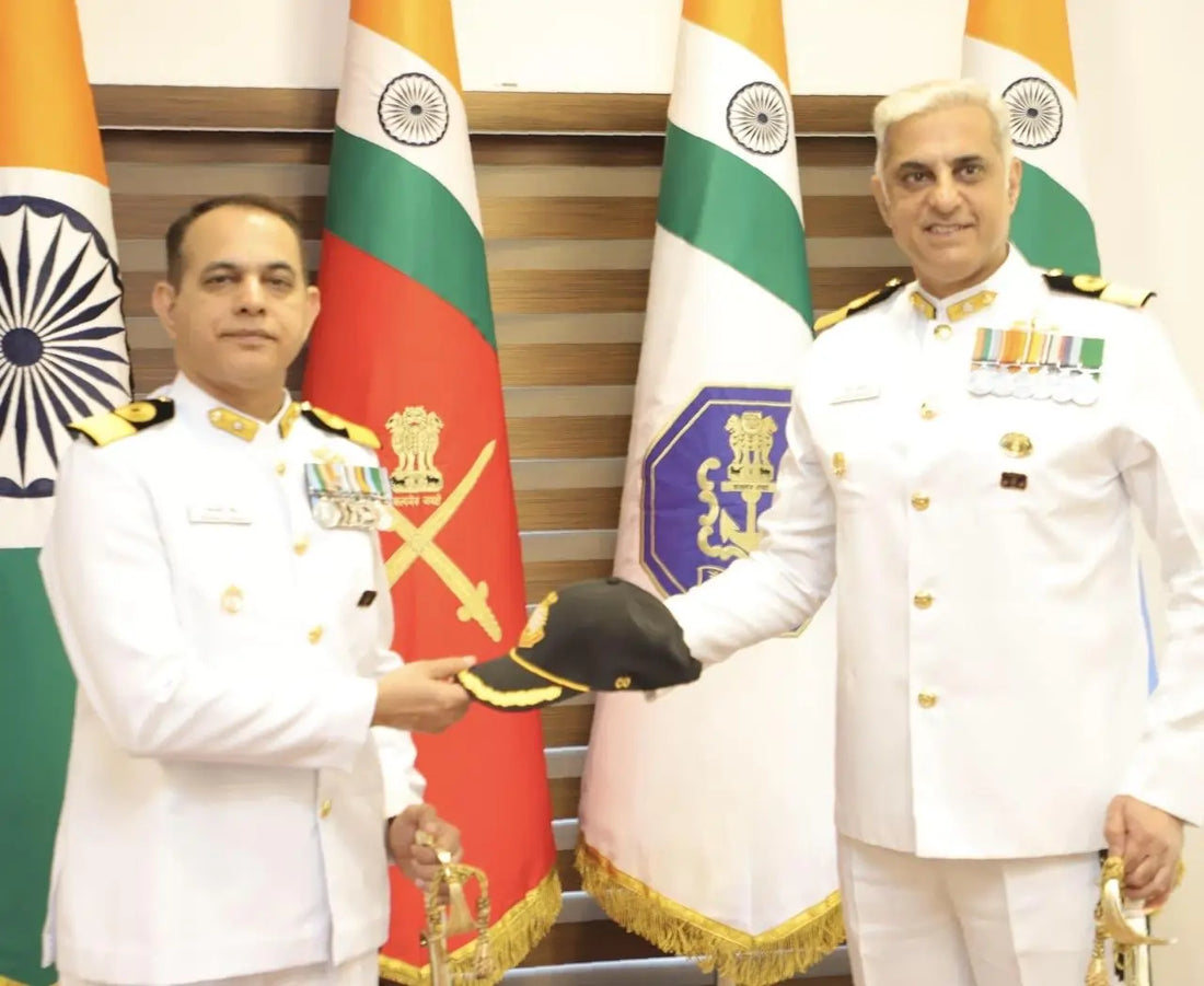 Commodore Paramjit Singh Takes Command at INS Hamla, Enhancing Indian Navy's Logistics Training
