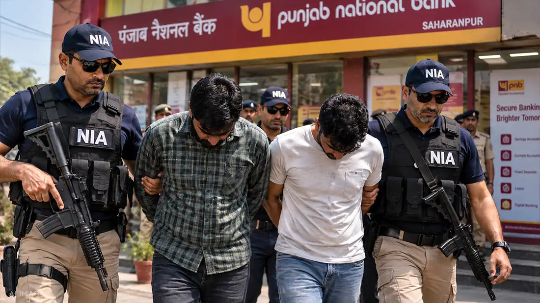 NIA Arrests 2 More Accused in ₹17.29 Crore Fake Currency Case at PNB Saharanpur