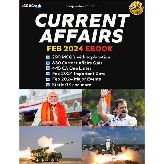 Current Affairs February 2024 eBook [2565+ Questions Included]