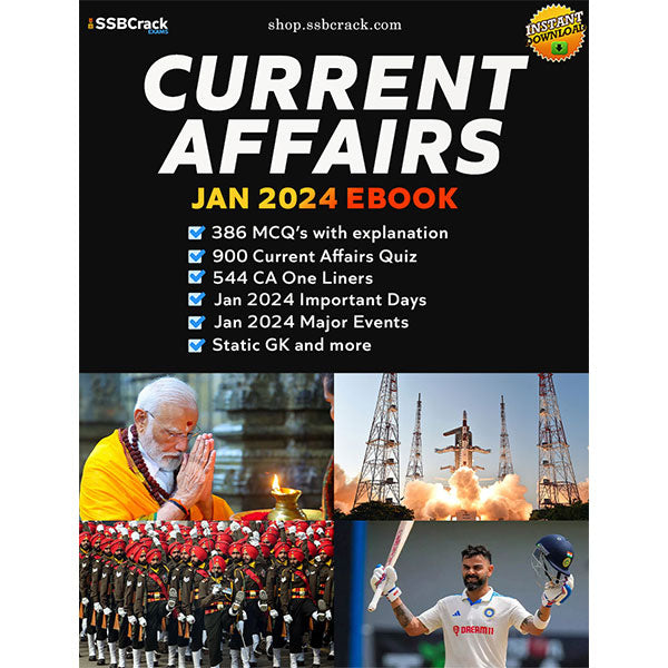 Current Affairs January 2024 eBook [2530+ Questions Included]