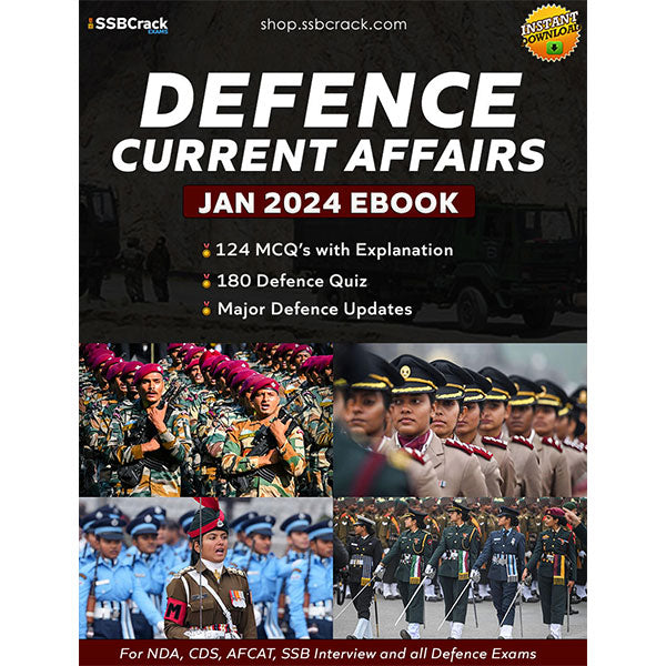 Defence Current Affairs January 2024 eBook [300+ Questions Included]