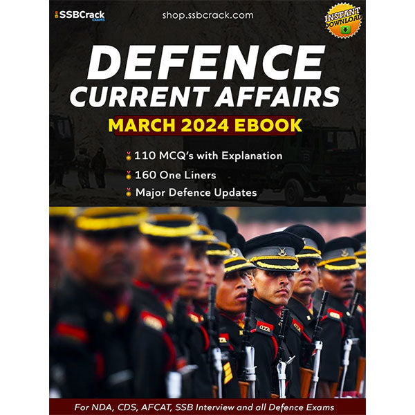 Defence Current Affairs March 2024 eBook [200+ Questions Included]