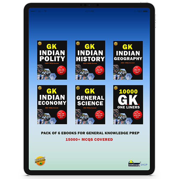 General Knowledge Study Material 2020 [ Pack of 6 eBooks ]