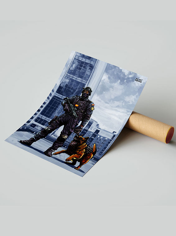 NSG Commando Poster