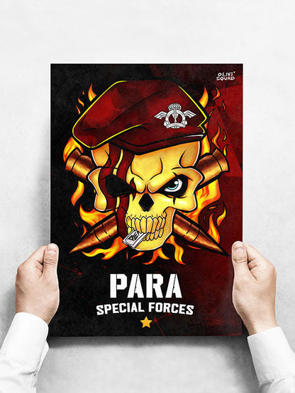 PARA SF Skull Poster