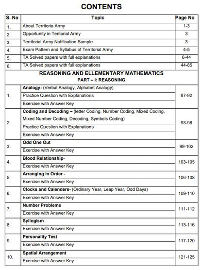 Territorial Army Officers Exams eBook [3000+ Questions Included]