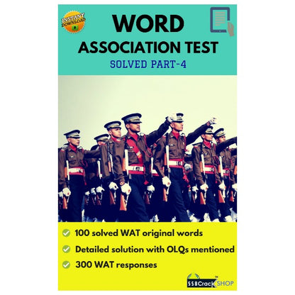 Word Association Test Solved Part 4 eBook