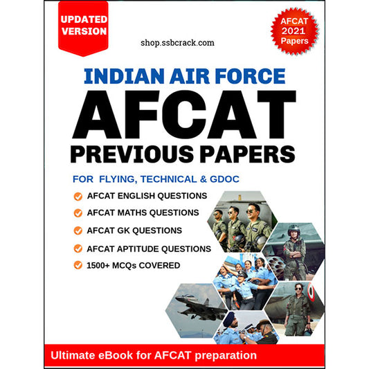 AFCAT Solved Papers eBook (2011 - 2021)