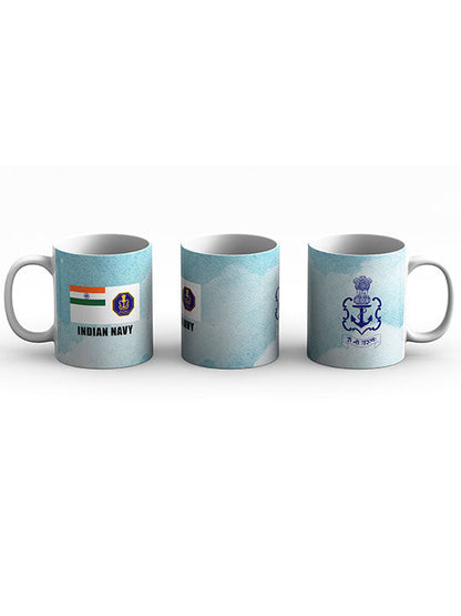 Indian Navy Coffee Mug (New Ensign)