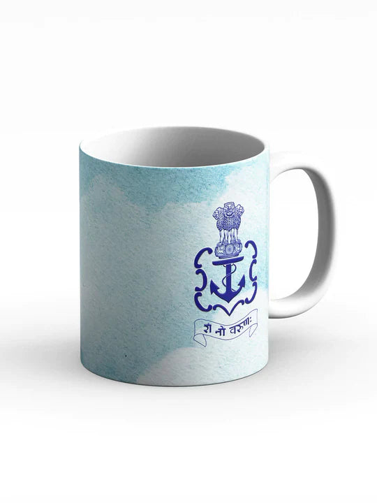 Indian Navy Coffee Mug (New Ensign)