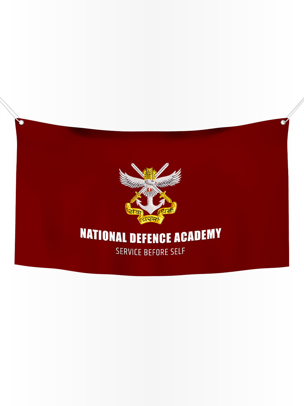 National Defence Academy NDA Wall Flag