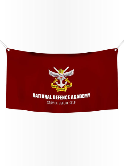 National Defence Academy NDA Wall Flag