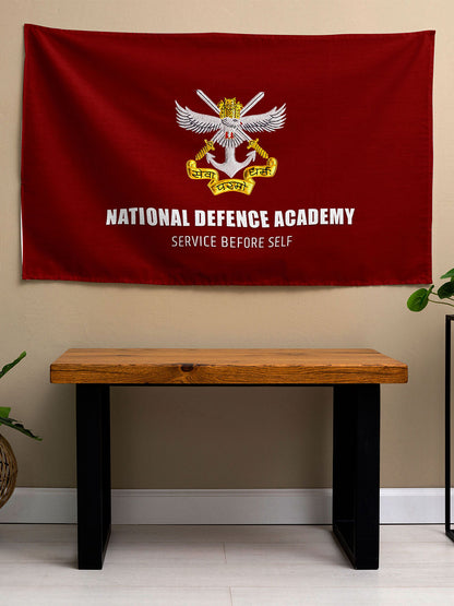 National Defence Academy NDA Wall Flag