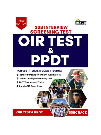 OIR Test & PPDT - SSB Interview Screening Test - Stage 1 Testing [Paperback]