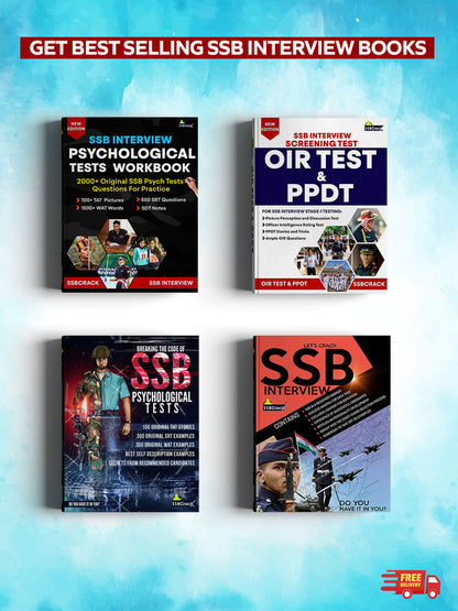 AFCAT Online Coaching + 4 SSB Books + 3 Rank Posters + 1 Year Access