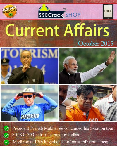 Current Affairs October 2015 eBook