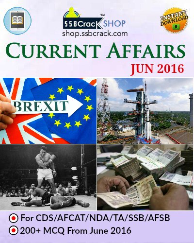 June 2016 Current Affairs ebook