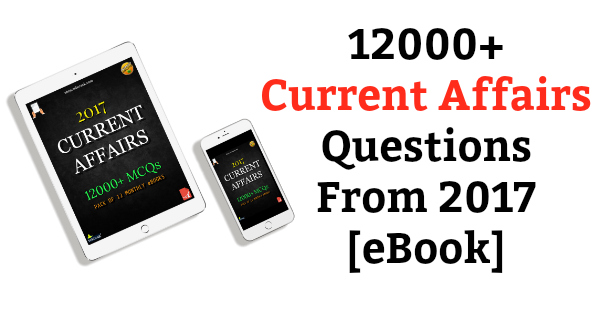 12000 Current Affairs Questions From 2017 eBook