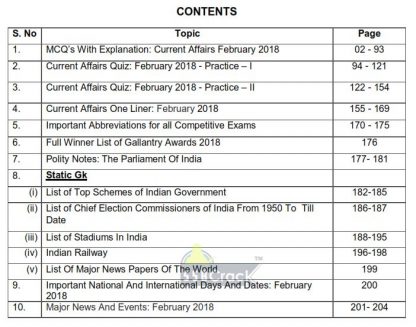 current affairs ebook feb 2018 index 2